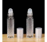 Shein 1/2/4/7 piezas Botellas de rodillo de aceite esencial de 10ML, Botellas de perfume recargables, Dispensador portátil de aceite esencial con rodillo