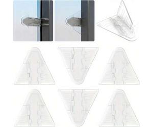 Shein 1/2/4 piezas Cerradura de puerta corrediza Cerradura de ventana - Cerradura de para puerta de vidrio corrediza Cerradura de para puerta de gabinete Pe