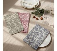 Shein 1/2/6/10 piezas Servilletas de tela con encaje ondulado y unión de bambú, adecuadas para decoración de mesa en bodas, fiestas, días festivos y cumplea