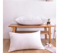 Shein 1/2 paquete - Núcleo de almohada - Varios tamaños - 40*70/75/80/90/105/135/150 Antibacteriano y antiácaros - Sin deformación - Apto para uso doméstico