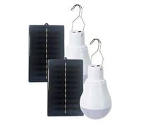Shein 1/2 piezas Lámpara colgante con energía solar, accesorio de iluminación para exteriores, con energía solar, enchufe y juego, automático de anochecer a