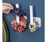 Shein 1/2 piezas Percha de pared de plástico, sin taladro, soporte para diademas y gorras, gancho multifuncional colgante, adecuado para oficina, cocina, do
