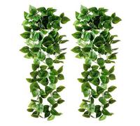 Shein 1/2 piezas Plantas artificiales, Plantas colgantes en maceta, Estante colgante de pared para decoración, Adecuado para interior, exterior, decoración