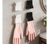 Shein 1/2 piezas Soporte para guantes de cocina, Colgador para guantes de lavado de platos, Soporte para guantes de goma para el hogar, Clip, Soporte para g