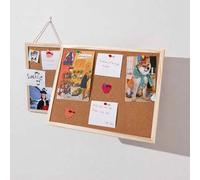 Shein 1/2 piezas Tablero de corcho montado en la pared, tablero de mensajes, fondo de pared para fotos, tablero de anuncios decorativo para dormitorio unive