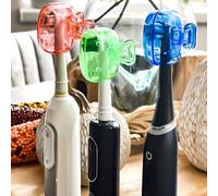 Shein 1/3/5 piezas Soporte portátil para cepillo de dientes de viaje, estante para cepillo de dientes, adecuado para cepillos de dientes manuales y eléctric