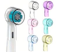 Shein 1/3/6/12 piezas Soporte para cepillo de dientes eléctrico, Soporte para cepillo de dientes de viaje, Cubierta portátil para cepillo de dientes, Estuch