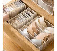 Shein 1/3 piezas Caja de almacenamiento de ropa interior y calcetines, organizador de estilo cajón, adecuado para guardar vestidos, pantalones, zapatos, vaq