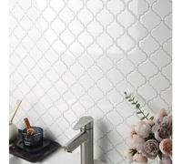 Shein 1/5/10/12/15 piezas Azulejos autoadhesivos para salpicadero de cocina, azulejos de pared 3D gruesos y adhesivos, 12"X12", para cocina y baño