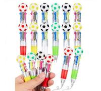 Shein 1/5/10/20 piezas Bolígrafos con tema de fútbol de 0.5mm, múltiples colores disponibles. Adecuados para trabajadores de oficina, entusiastas de deporte