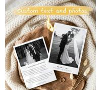Shein 1/5/10 piezas Tarjetas de felicitación de boda personalizadas, Invitaciones de boda/retrato, Invitaciones de fiesta, Tarjetas postales, Tarjetas de fe
