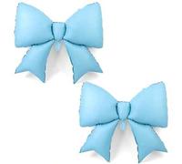 Shein 1/5 piezas Globos con lazo grande - Decoración de globos elegante para fiestas, adecuado para cumpleaños, Día de San Valentín, boda, compromiso - Se p