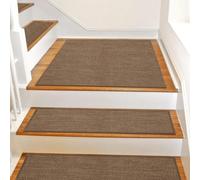 Shein 1/7/15 piezas Peldaños antideslizantes, alfombrillas de goma para peldaños que se ajustan a escaleras, escalones de madera, almohadillas silenciosas,