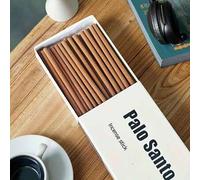 Shein 1 Caja Contiene Aproximadamente 30-35 Varitas de Incienso de Palo Santo de Alta Calidad, Diámetro Engrosado de 2.8mm, Adecuado para Yoga, Meditación,