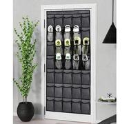 Shein 1 Juego/14/28/35 Bolsa organizadora colgante multifuncional con múltiples bolsillos para zapatos, estantería colgante para zapatos, ahorro de espacio