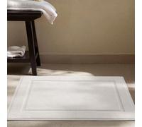 Shein 1 Juego de Alfombra de Baño y Toalla Clásica Blanca de Lujo - Alfombra de Baño/Ducha Absorbente de Algodón de Hotel SPA [No Alfombra de Baño] Alfombra