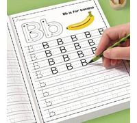 Shein 1 Juego de Cuadernos de Ejercicios de Escritura, Cuadernos de Ejercicios de Caligrafía para Aprender Caligrafía, Ayudas de Entrenamiento de Control de