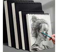 Shein 1 paquete de 30 cuadernos de bocetos espirales premium, adecuados para principiantes adultos y artistas, de vuelta a la escuela