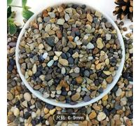 Shein 1 pieza, 100g/300g/500g, 0.3~2cm, Piedras de arroyo naturales en bruto, guijarros de río de colores mezclados, piedras decorativas para jardín exterio