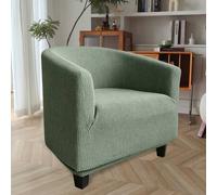 Shein 1 pieza/2 piezas Funda elástica para silla, Funda de sofá jacquard, Funda antiarañazos para silla, Lavable a máquina, Apta para sillón de club, silla
