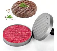 Shein 1 pieza/2 piezas Molde de hamburguesa de aluminio antiadherente, prensa de hamburguesas de cocina, fabricante de hamburguesas, adecuado para hamburgue