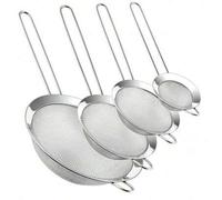 Shein 1 pieza/3 piezas Colador de malla fina, Colador de acero inoxidable, Herramienta de cocina multifuncional para filtrar harina, té, aceite de freír, ca