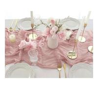 Shein 1 pieza/5 piezas Camino de mesa de 90*180cm de unicolor, mantel de poliéster minimalista para decoración, adecuado para mesa de comedor