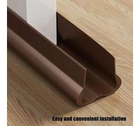 Shein 1 pieza 93cm/Pieza Sello de fondo de puerta de PVC sin ruido para reducción de ruido, sello de junta de puerta, tira antiventisca de puerta de dormito