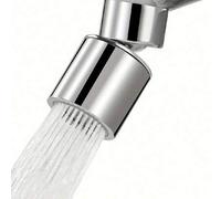 Shein 1 pieza Aireador giratorio universal de cobre para grifos de cocina anti-salpicaduras, adaptador flexible de extensión para grifos de baño con rociado