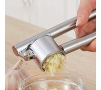 Shein 1 Pieza Ajo De Acero Inoxidable De Mano, Triturador De Cocina