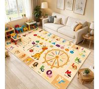 Shein 1 pieza, Alfombra con tema de corazón de grafiti juguetón, se ajusta perfectamente a habitaciones dulces, aporta todo el encanto de la infancia y ener