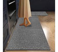 Shein 1 pieza Alfombra pasillo extra larga de unicolor - Alfombra grande rectangular para el piso, textura de yute sintético, lavable a máquina, apta para p