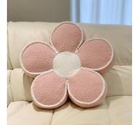 Shein 1 Pieza Almohada Rellena En Forma De Flor 3d De Tela De Peluche Con Relleno