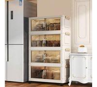 Shein 1 pieza Armario de almacenamiento ancho, Caja de almacenamiento plegable, Armario para juguetes para sala de estar, Organizador de armario para aperit