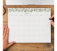 Shein 1 pieza Bloc de notas planificador semanal sin fecha A4, almohadilla de escritorio para planificación diaria, rastreador de lista de tareas, rastreado