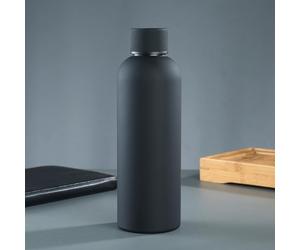 Shein 1 pieza Botella de agua aislada de acero inoxidable, de vuelta a la escuela