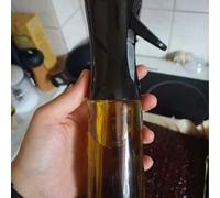 Shein 1 pieza Botella rociadora de aceite de oliva a prueba de fugas, adecuada para cocina, barbacoa, freidora de aire y camping - Capacidad opcional de 7.4