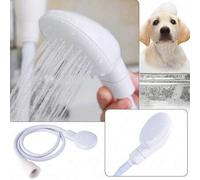 Shein 1 pieza Cabezal de ducha portátil, rociador de ducha flexible multifunción de goma, fácil instalación, adecuado para lavabo de baño y manguera de jard