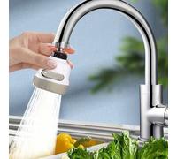 Shein 1 pieza Cabezal rociador de grifos de cocina giratorio 360 grados con 3 modos de pulverización - Aireador de grifo que ahorra agua con funciones de pu