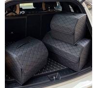Shein 1 pieza Caja de almacenamiento para baúl de coche, de gran capacidad, bolsa de almacenamiento multiusos para herramientas, organizador plegable de cue