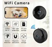Shein 1 pieza Cámara inteligente mini para mascotas, Full HD 1080P, compatible con conexión inalámbrica de 2.4G, control por aplicación, intercomunicador de
