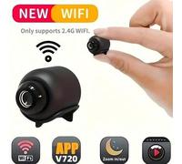 Shein 1 pieza Cámara mini HD 720P, Cámara de para el hogar, Cámara oculta portátil, Cámara mini inteligente, Cámara inalámbrica WiFi con visión nocturna HD,