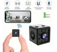 Shein 1 pieza Cámara oculta mini espía, cámara oculta inalámbrica WiFi para teléfono inteligente, con visión nocturna, detección de teléfono, vista de teléf