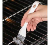 Shein 1 pieza Cepillo de limpieza multifuncional para estufa para encimera de cocina, estantería, ranuras, fregadero, esquinas, parrilla de barbacoa, artícu