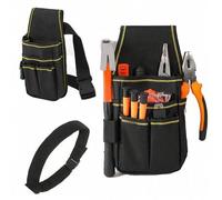 Shein 1 pieza Cinturón de herramientas, Bolsa de herramientas pequeña, Cinturón de herramientas para hombres, Correa práctica ajustable para la cintura, Ade
