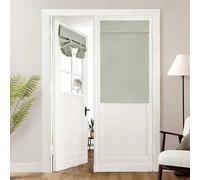 Shein 1 pieza Cortina de puerta de lino sin taladro con , cortina no transparente, instalación y extracción fácil con , incluye , recomendado para casas de