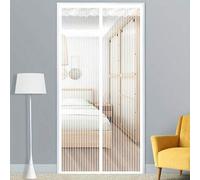 Shein 1 pieza Cortina de puerta magnética, mosquitero para la puerta a prueba de insectos de verano, a prueba de moscas con cierre automático para la cocina