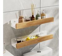 Shein 1 pieza cuarto de baño encimera Organizador con drenaje para Artículos de aseo