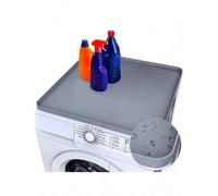 Shein 1 pieza Cubierta de lavadora, Funda antideslizante y resistente al agua para lavadora/secadora, Alfombrilla de almacenamiento de detergente y suavizan