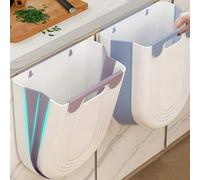 Shein 1 pieza Cubo de basura plegable ahorra espacio: uso versátil, fácil de transportar, adecuado para cocina, coche, baño - Mejora la calidad de vida en e